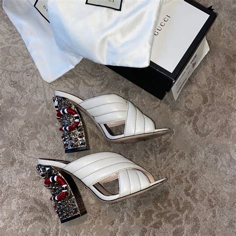 gucci webby snake mule|Gucci Livermore Outlet.